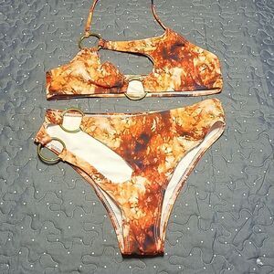 Orange bikini size small